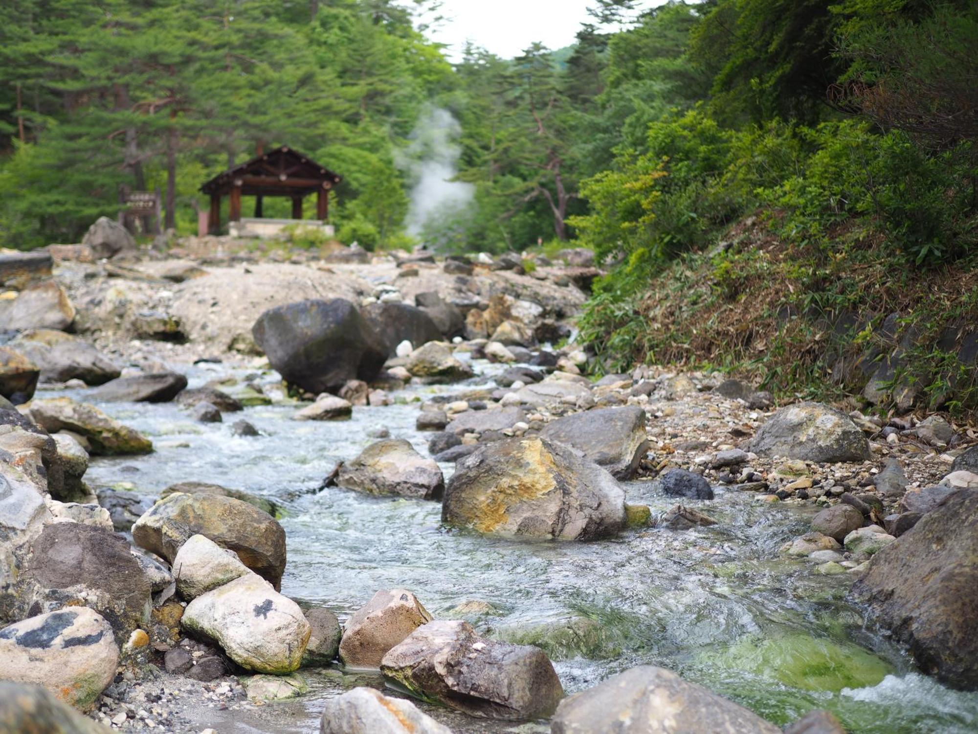 Buna Kusatsu Onsen Inn Dış mekan fotoğraf